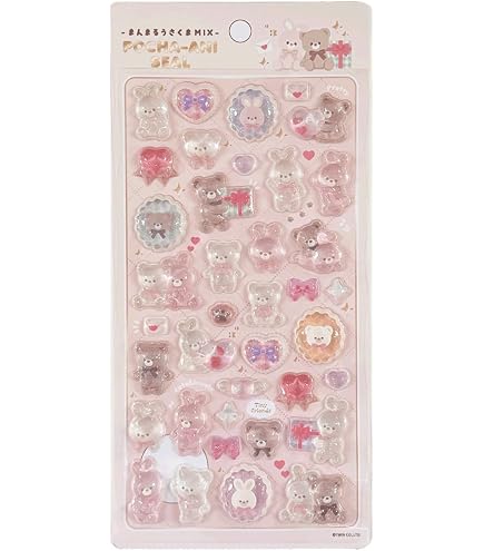 Amazon | クラックス うるちゅるポップシール/モンチッチ/カラ 137332